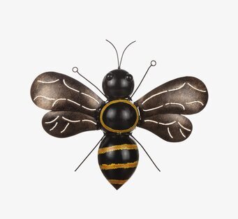 Humla Vägg Hamrad Plåt Liten Different Design Övrig prydnad/dekoration för inredning utemiljö