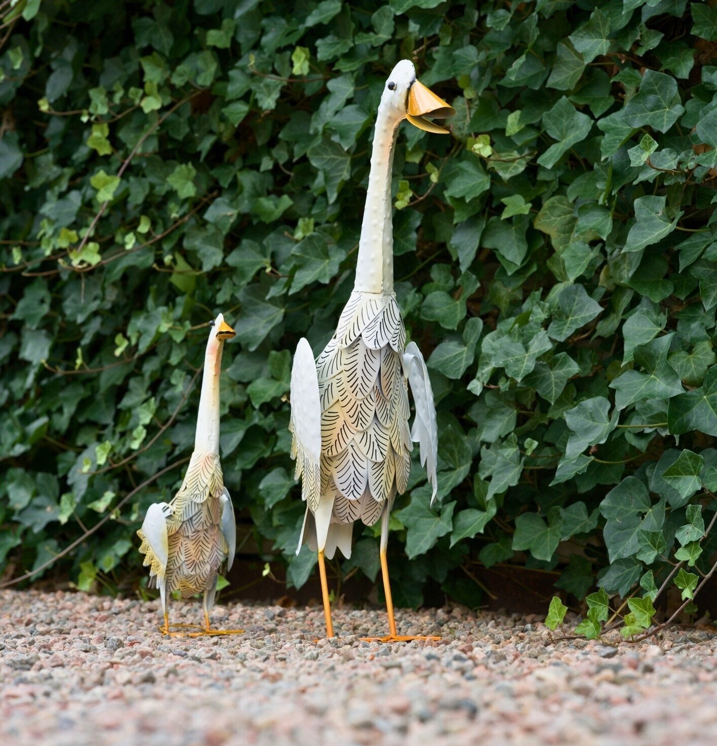 Anka Hamrad Plåt 55cm 35cm Different Design Fåglar för prydnad/dekoration Prydnadsfåglar Dekorationsfåglar Övrig inredning utemiljö