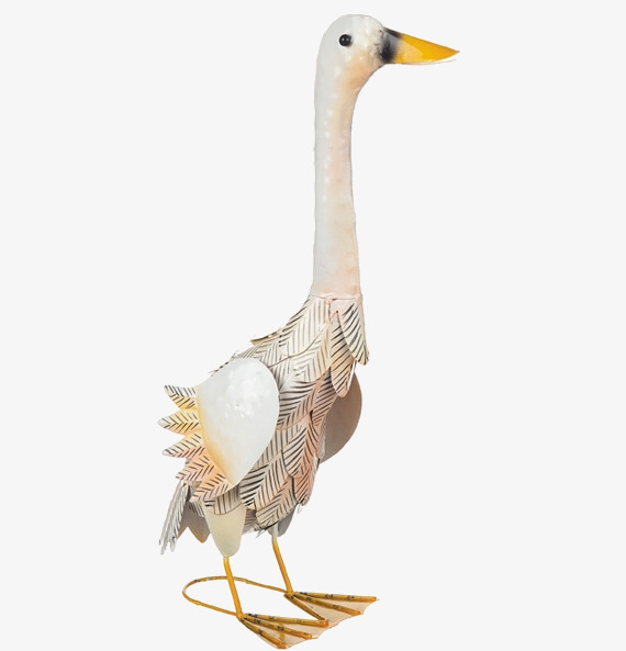 Anka Hamrad Plåt 35cm Different Design Övrig prydnad/dekoration för inredning utemiljö