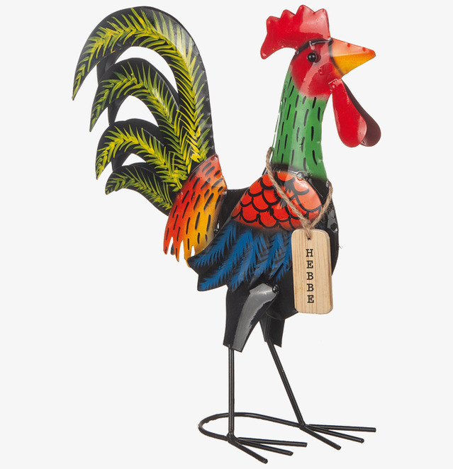 Tupp Hebbe & Lasse Hamrad Plåt 30cm Different Design Fåglar för prydnad/dekoration Prydnadsfåglar Dekorationsfåglar Övrig inredning