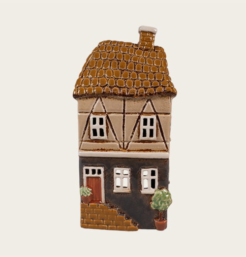 Ljuslykta Hus Beige Det Gamle Apotek Lyktor Endless Light Ljuslyktor