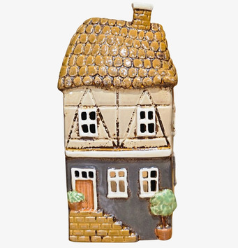 Ljuslykta Hus Beige Det Gamle Apotek Lyktor Endless Light Ljuslyktor