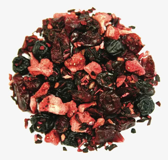 Queen Berry Box/15 från Or Tea med färgglada torkade bär