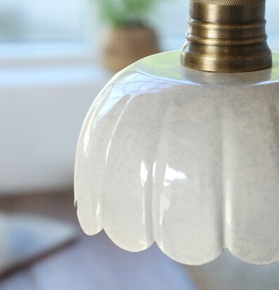 Fönsterlampa Lunel Creme Chic Antique Lampor Taklampor Golvlampor Bordslampor LED-lampor Ledlampor Fönsterlampor Ljusslingor för dekoration