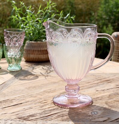 Saint-Émilion Kanna Rosa Chic Antique Kannor Tekannor (ej termos) Cooler tank med kran Glasburkar Vinboxar Glasflaskor