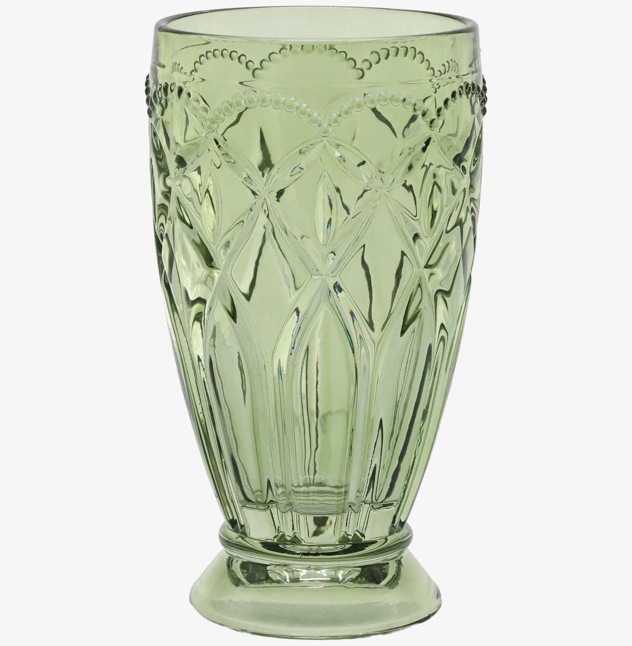 Saint-Émilion Glas Grön Chic Antique Dryckesglas Dricksglas för dryck Plastglas
