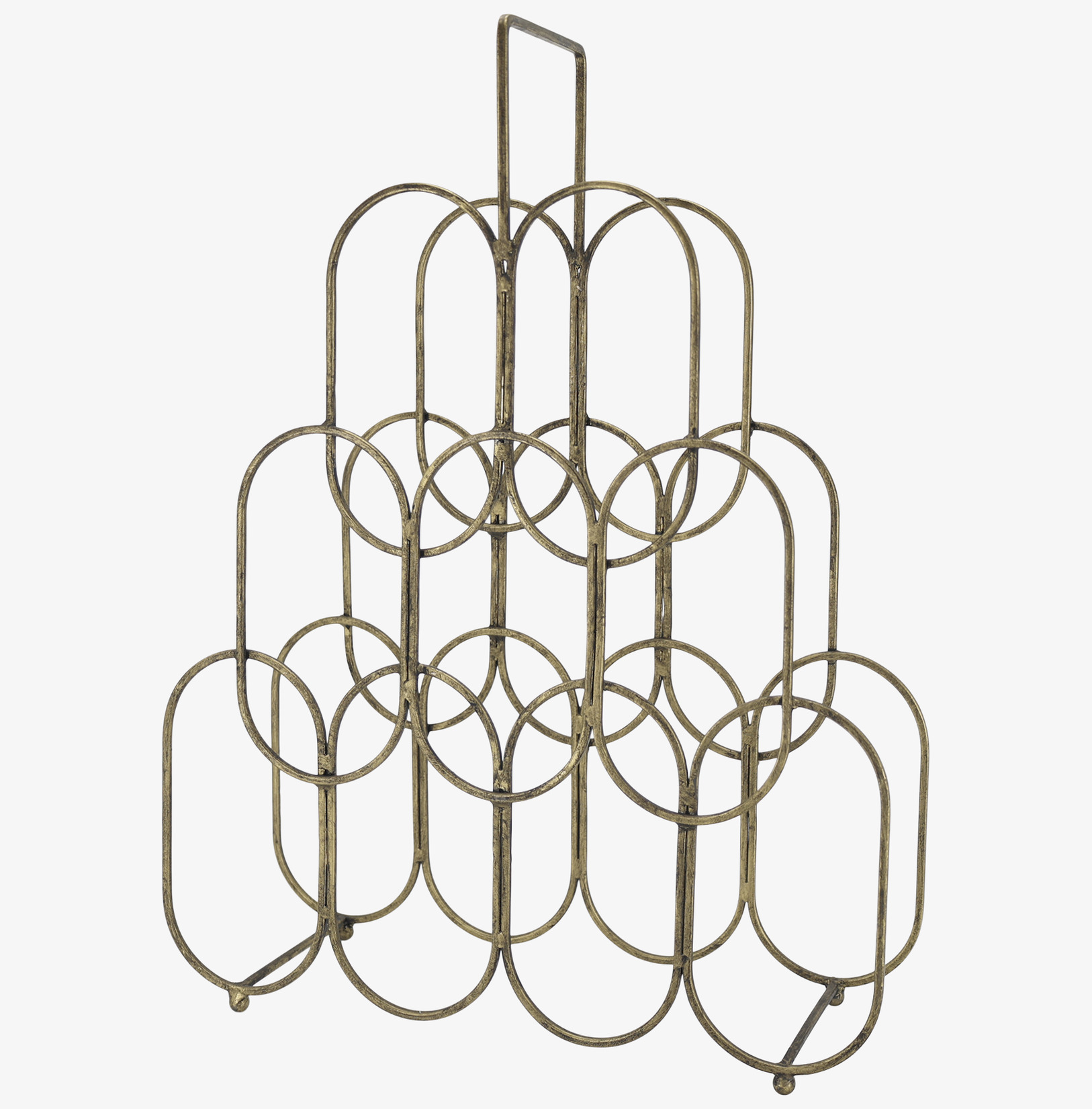 Vinställ Antik Mässing Chic Antique