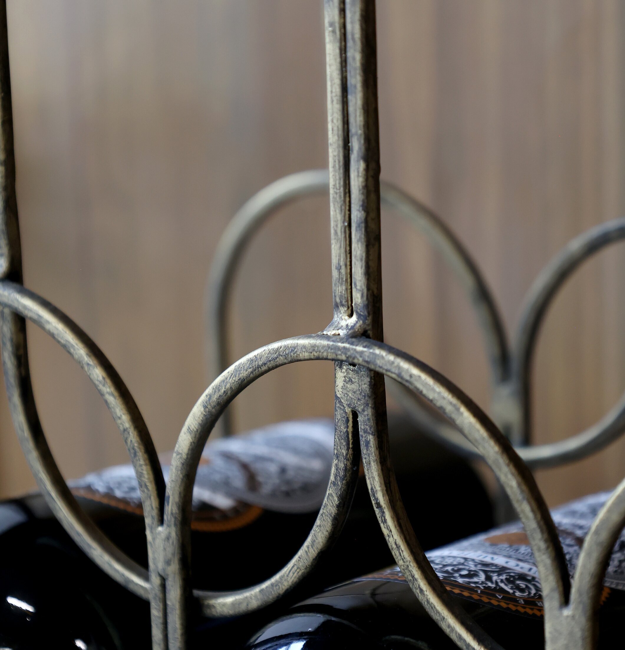 Vinställ Antik Mässing Chic Antique