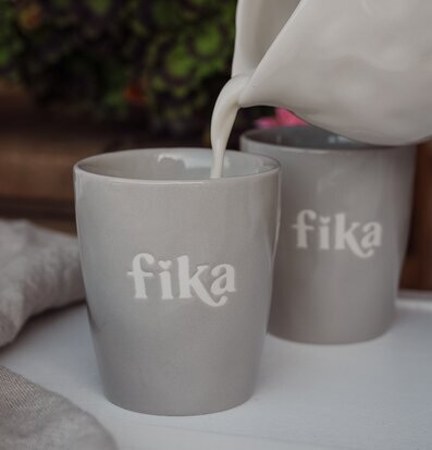 Majas Mugg Fika Cottage Muggar/koppar i porslin, keramik, papper eller biologiskt material organiskt ekologiskt Termomuggar utan