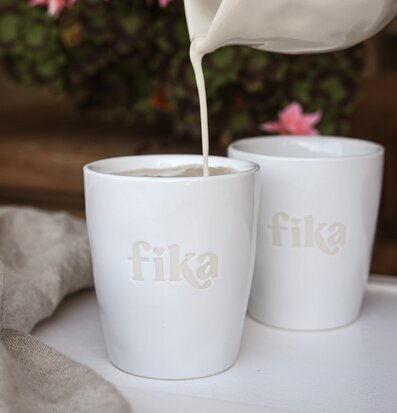 Majas Mugg Fika Cottage Muggar/koppar i porslin, keramik, papper eller biologiskt material organiskt ekologiskt Termomuggar utan