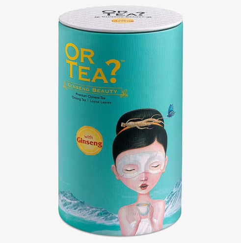 Ginseng Beauty Löste 100g från Or Tea i turkos burk