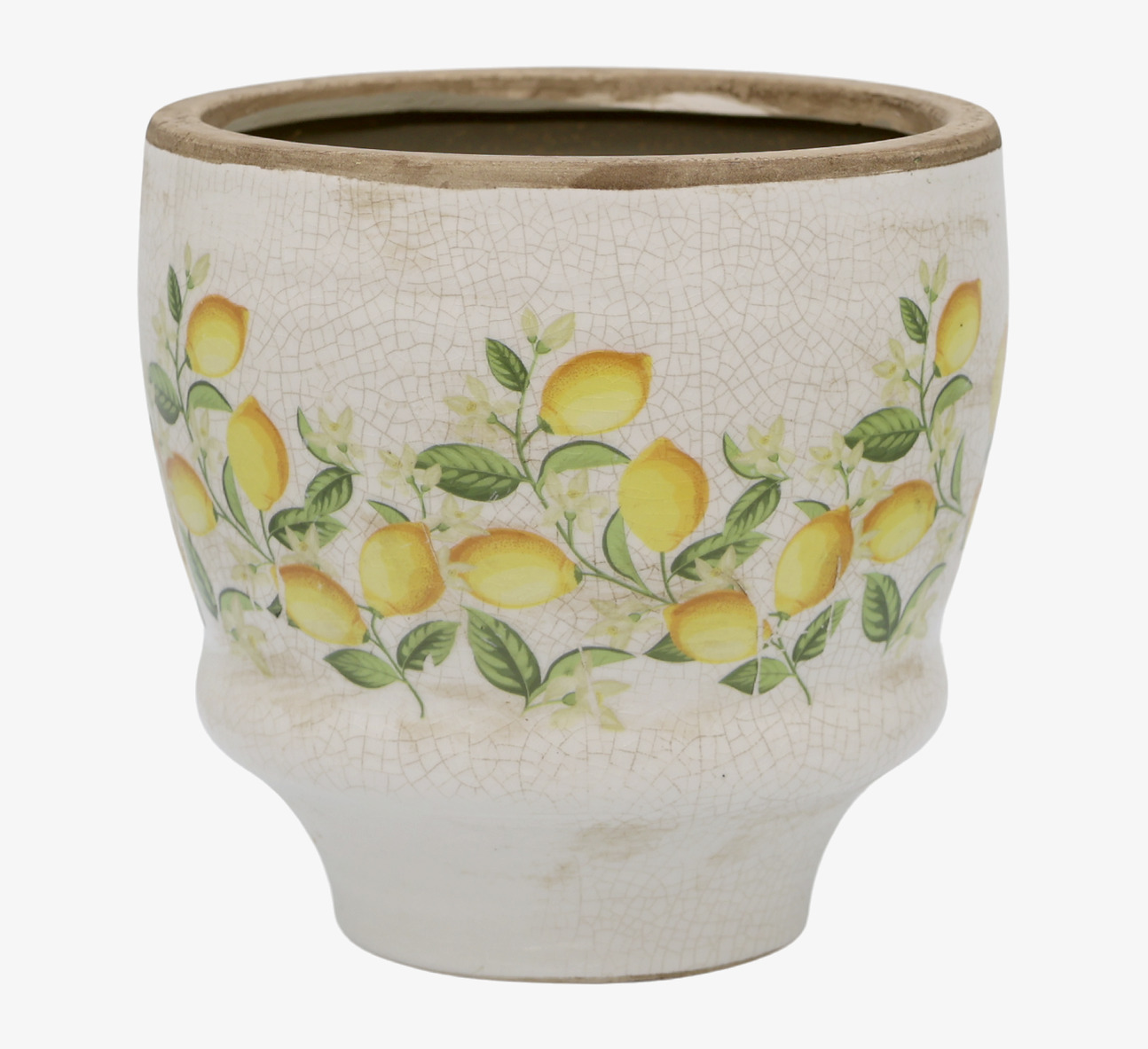 Kruka Limone Blossom H14cm Chic Antique Krukor Örtkrukor Glaskrukor