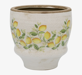 Kruka Limone Blossom H14cm Chic Antique Krukor Örtkrukor Glaskrukor