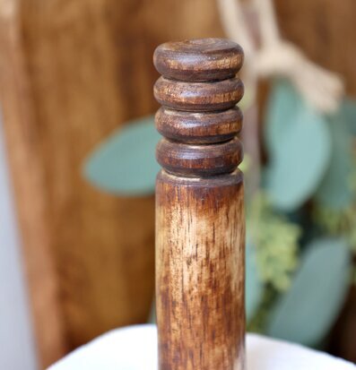 Pappershållare Hushåll Natur Chic Antique för hushållspapper