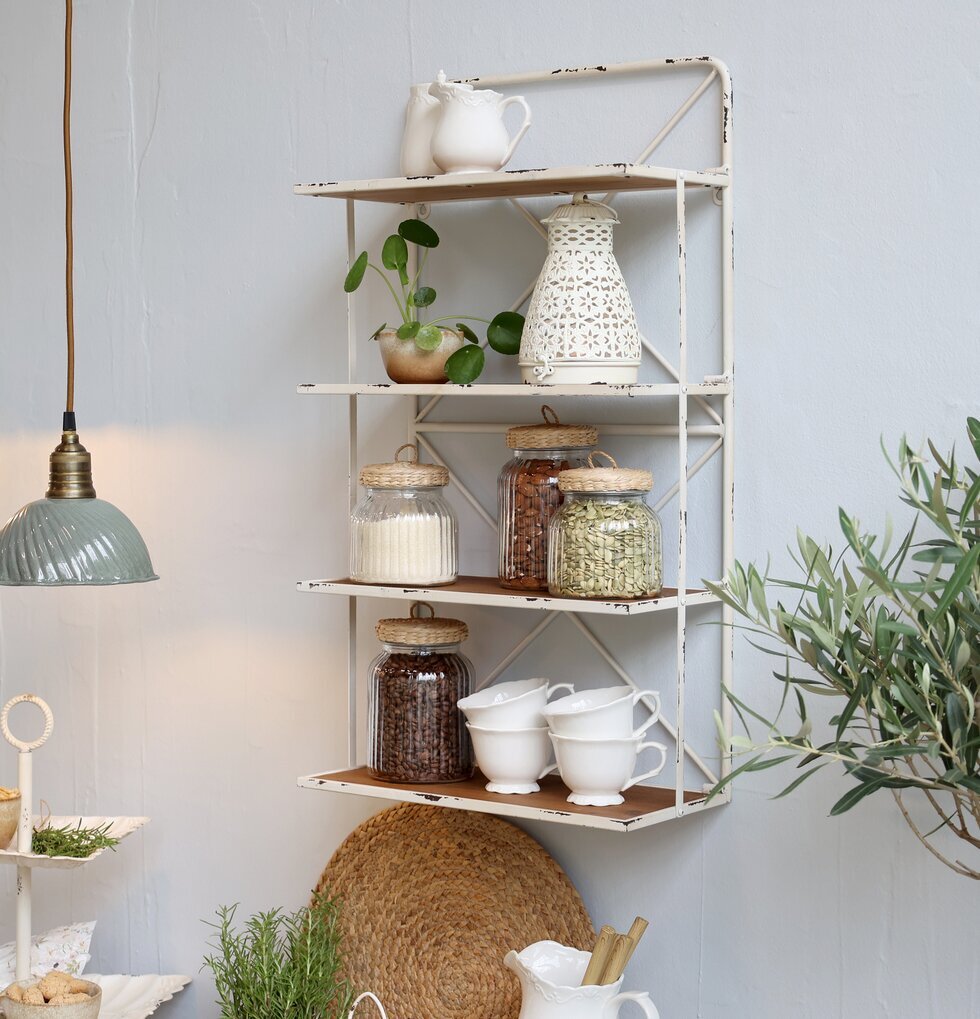 Vägghylla Antique Creme Chic Vägghyllor
