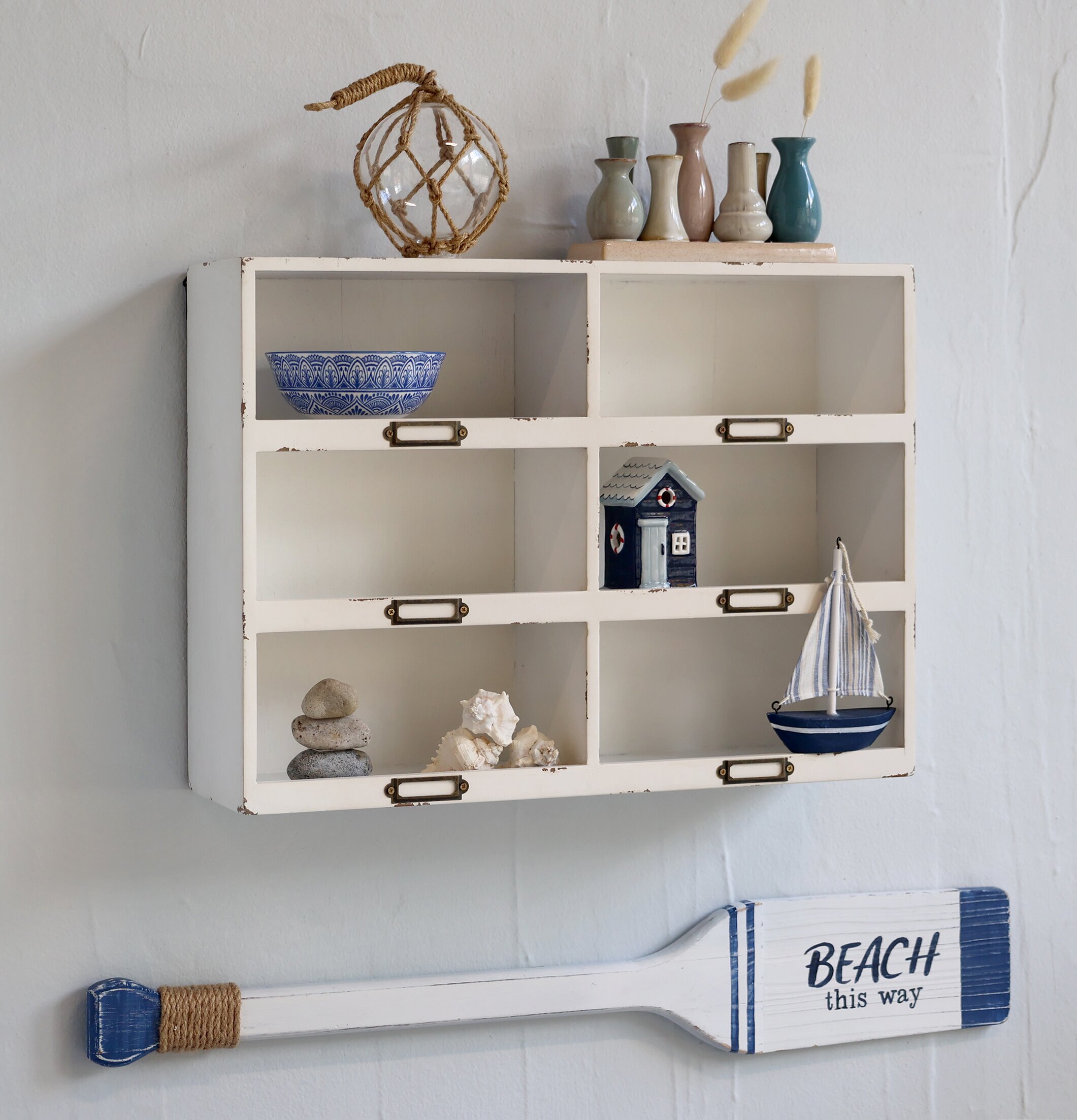 Vägghylla Antique Creme Chic Vägghyllor