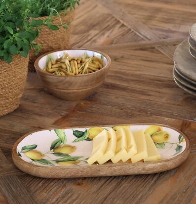 Serveringsfat Lemon Chic Antique Serveringsbrickor Brickset