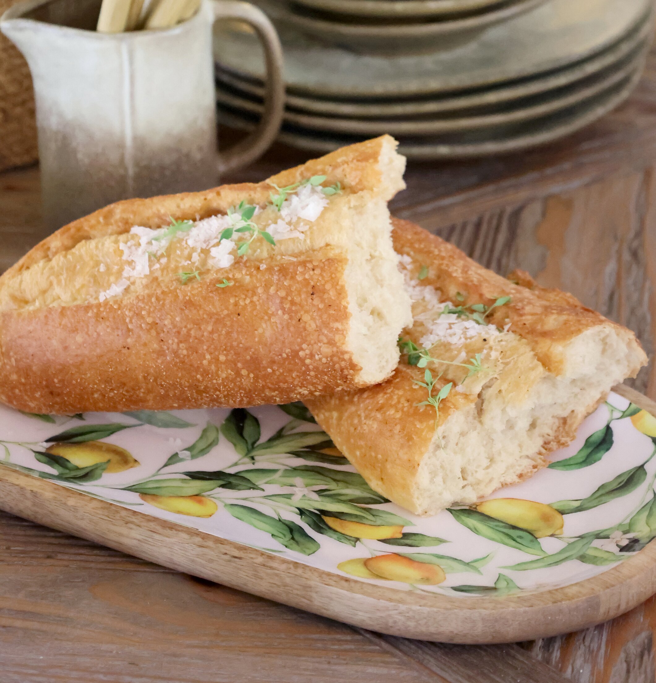 Serveringsfat Lemon Chic Antique Serveringsbrickor Brickset