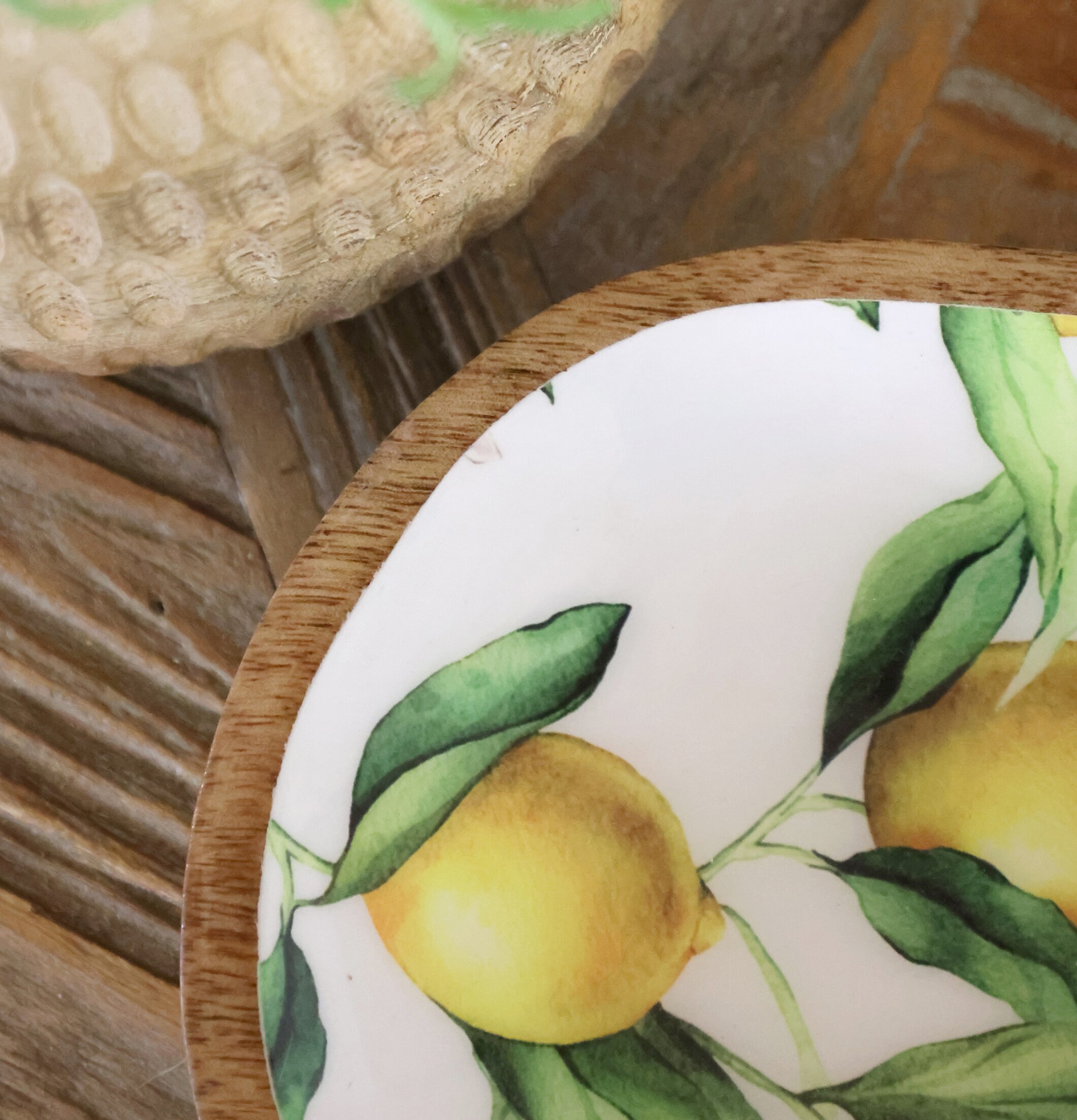 Serveringsfat Lemon Chic Antique Serveringsbrickor Brickset