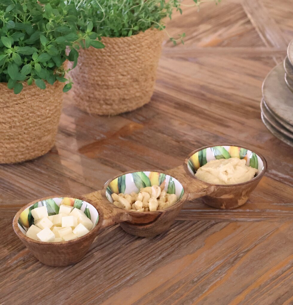 Serveringsskål Lemon Chic Antique Serveringsbrickor Brickset Serveringsfat Skålar att äta ur tilltugg Såskannor/Vispskål Skål servering Matlådor