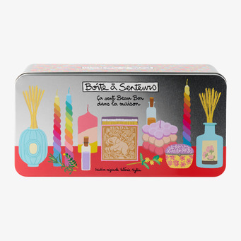 Plåtburk Ljus & Tillbehör Derriére la porte Plåtburkar Metallburkar