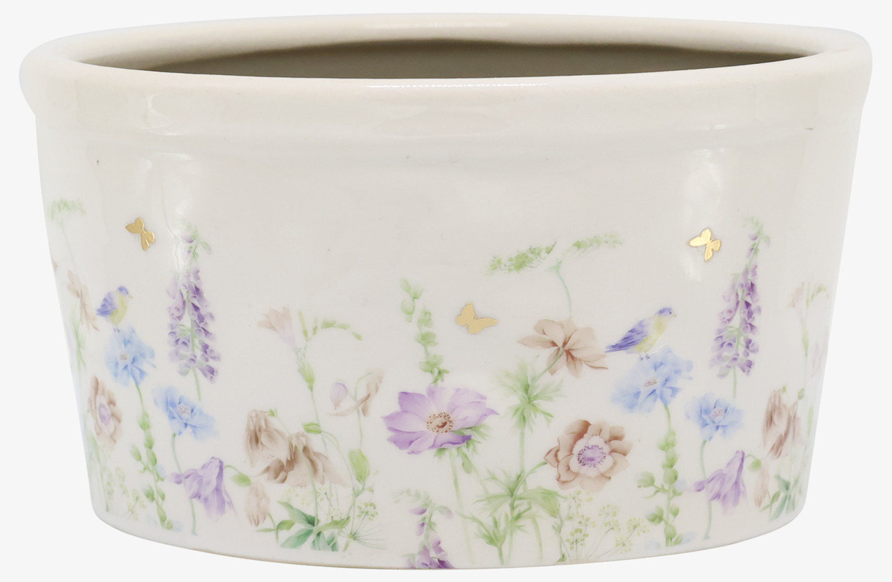 Papillon Kruka Blomster Chic Antique Krukor Örtkrukor Glaskrukor