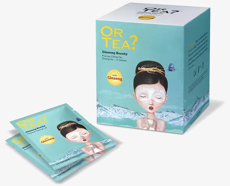 Ginseng Beauty Box/15 från Or Tea i ljusblå förpackning