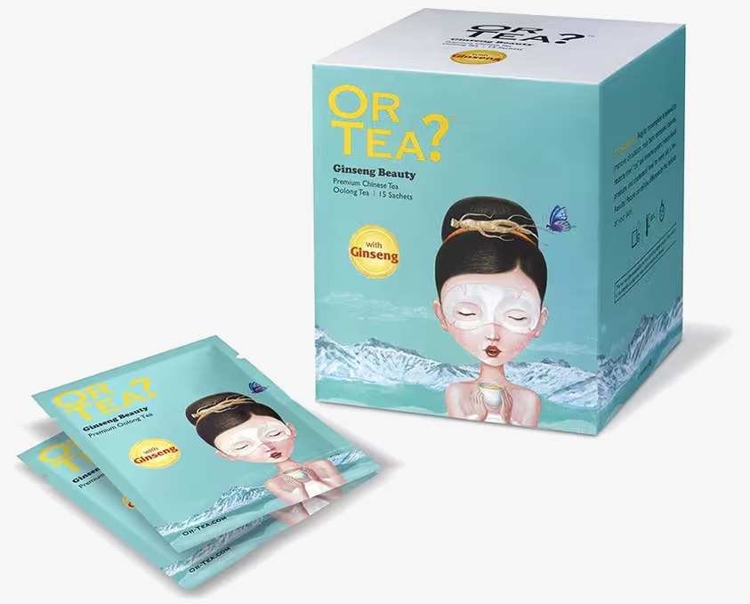 Ginseng Beauty Box/15 från Or Tea i ljusblå förpackning