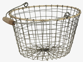 Trådkorg Rund Liten Strömshaga Förvaringslådor och korgar Boxar Förvaringsboxar Porslinsboxar Trälådor Smyckesboxar i porslin Förvaringsbrickor Murstensformar