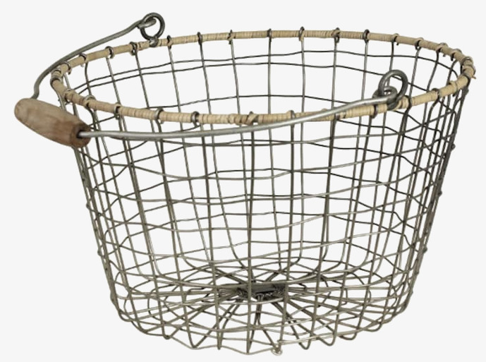 Trådkorg Rund Liten Strömshaga Förvaringslådor och korgar Boxar Förvaringsboxar Porslinsboxar Trälådor Smyckesboxar i porslin Förvaringsbrickor Murstensformar