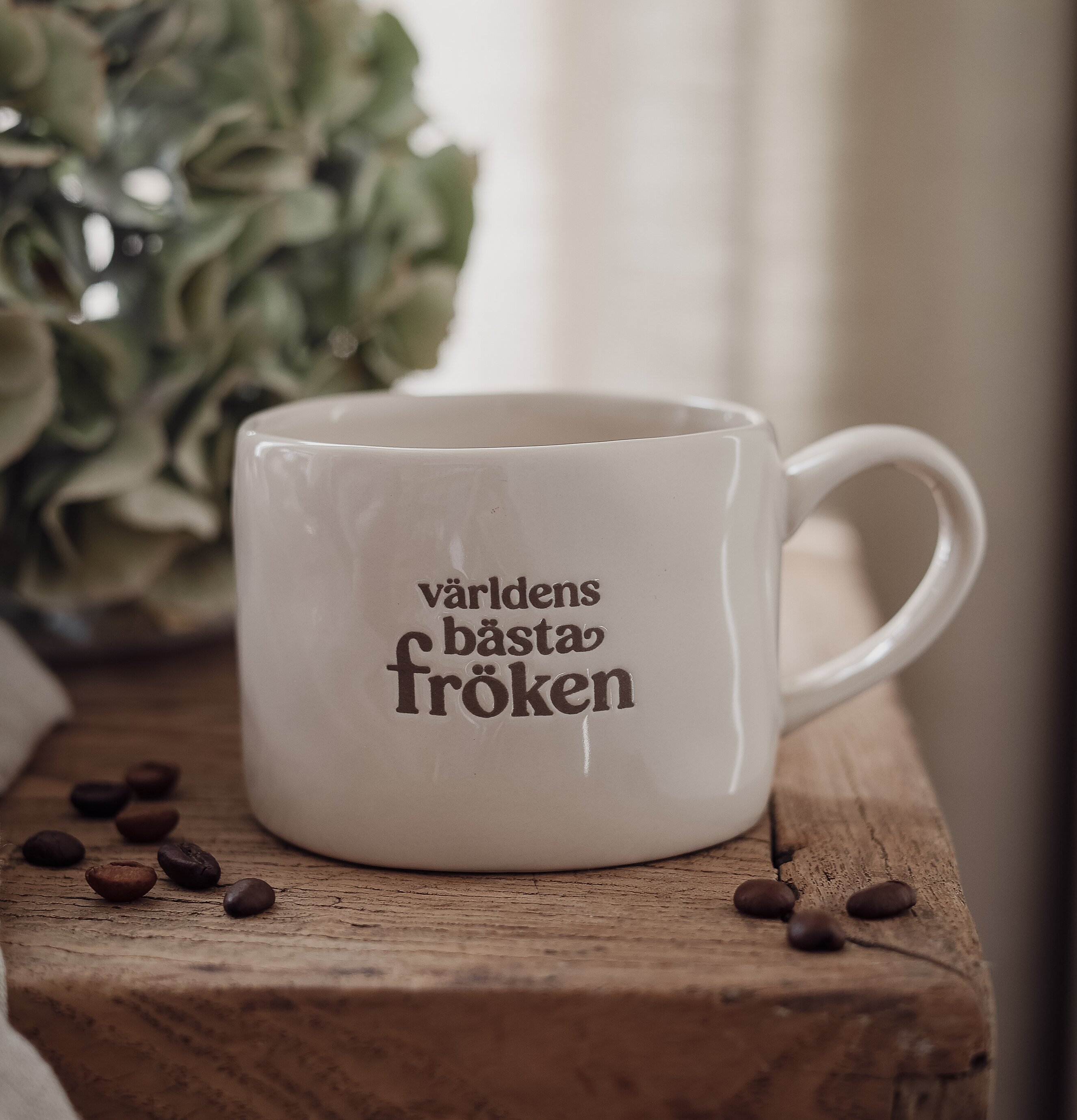 Mugg - Världens bästa Fröken Majas Cottage Muggar/koppar i porslin, keramik, papper eller biologiskt material organiskt