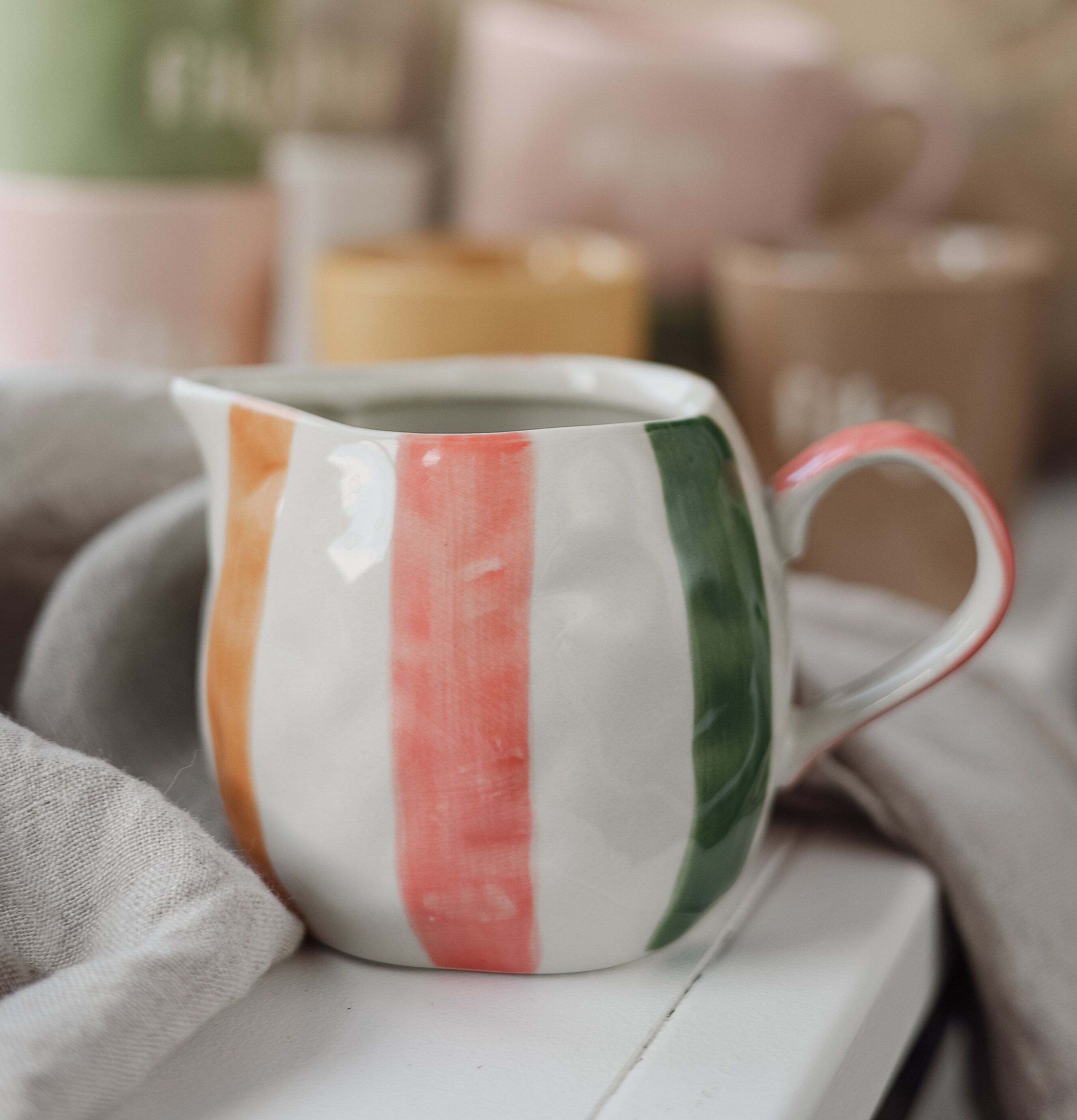 Kanna Rand - Majas Cottage Kannor Tekannor (ej termos) Cooler tank med kran Glasburkar Vinboxar Glasflaskor