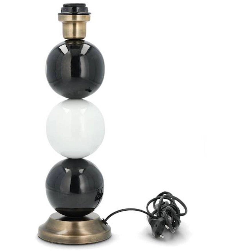 Lampfot Multi Stone Svart/Vit A Lot Decoration Lampor Taklampor Golvlampor Bordslampor LED-lampor Ledlampor Fönsterlampor Ljusslingor för