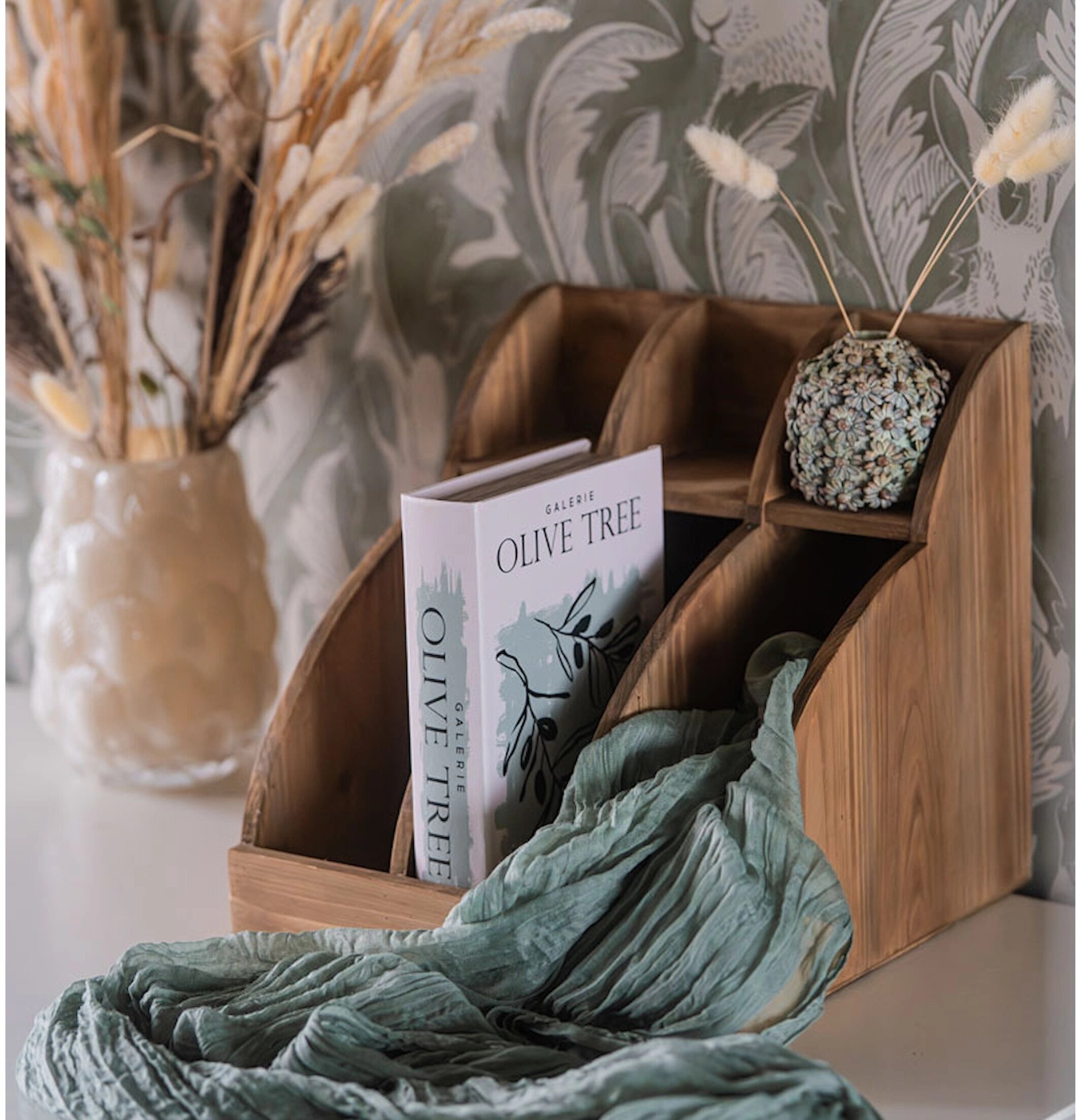 Vas Amelie Floral Green A Lot Decoration Vaser