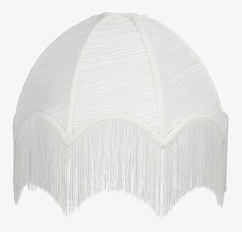 Lampskärm Frans Vit A Lot Decoration Lampskärmar