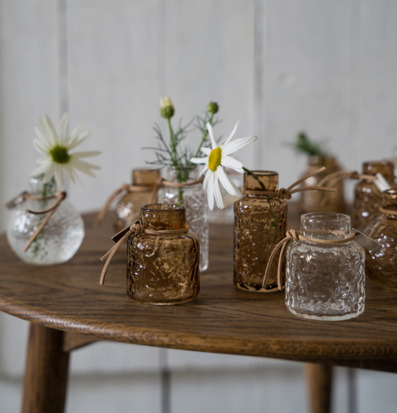 Glasvaser Bärnsten 3-pack - Ernst Vaser