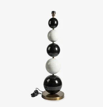 Golvlampa Multi Stone 5 Svart/Vit A Lot Decoration Lampor Taklampor Golvlampor Bordslampor LED-lampor Ledlampor Fönsterlampor Ljusslingor