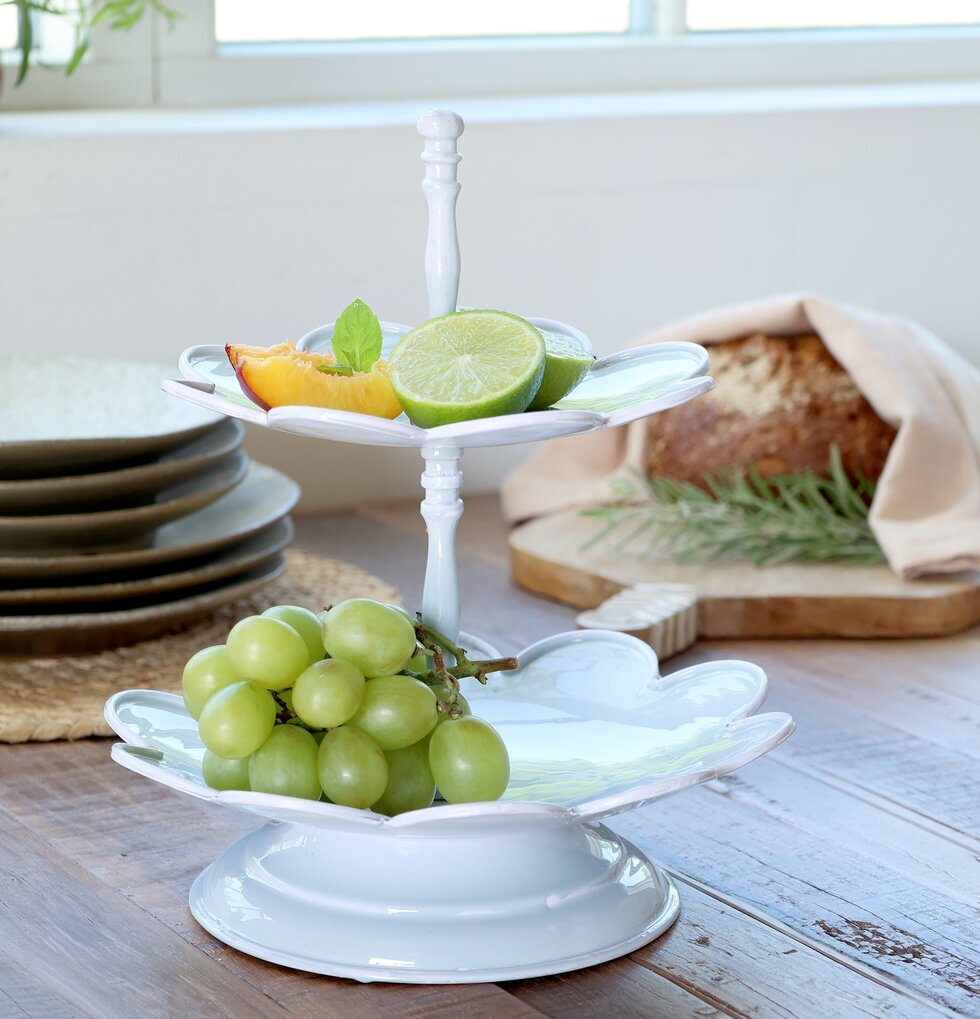 Etagère Sky Blue Chic Antique Tårt-/kakfat Tårtfat Kakfat