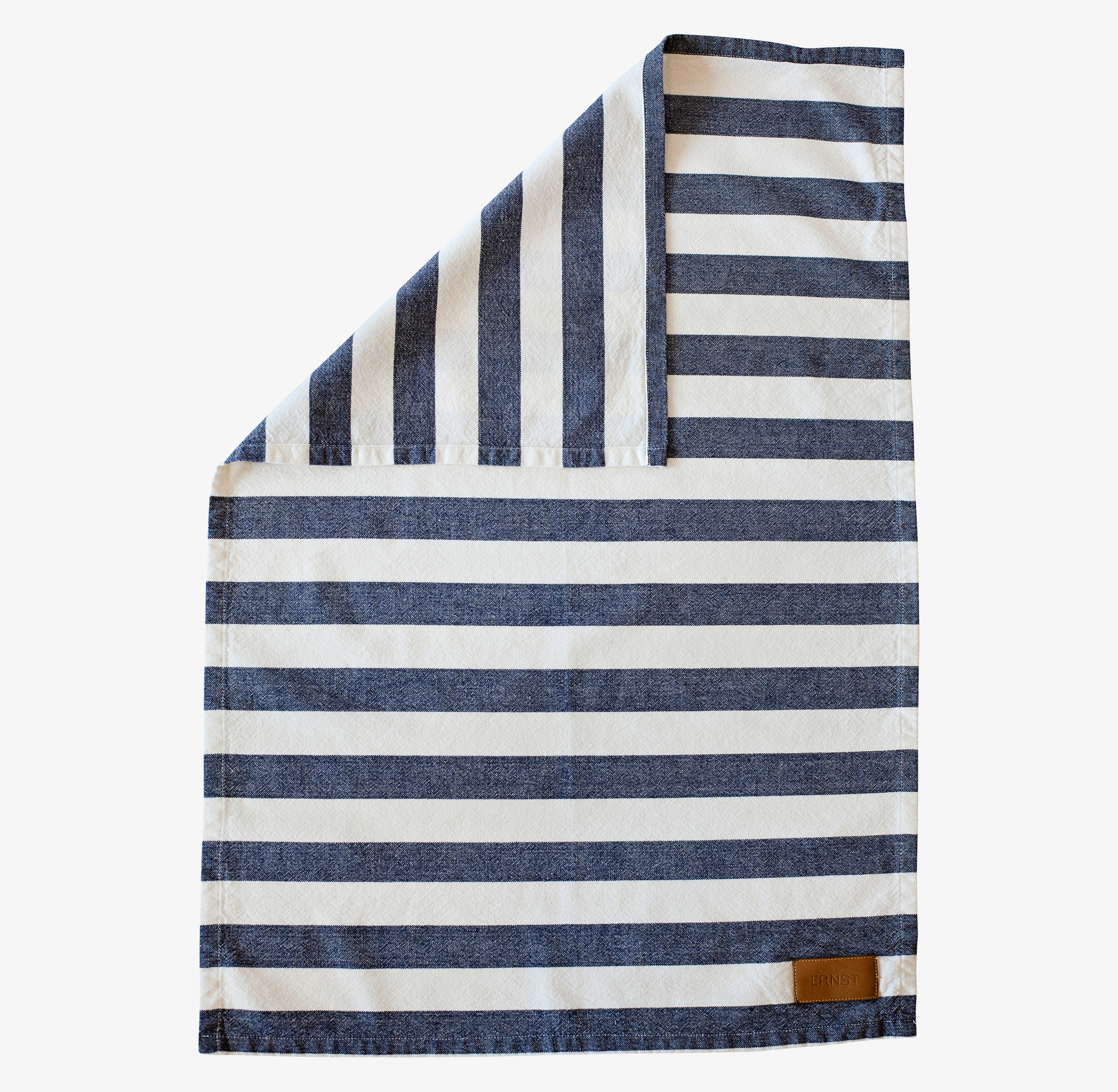 Kökshandduk Randig Blå från Ernst med blå och vita ränder