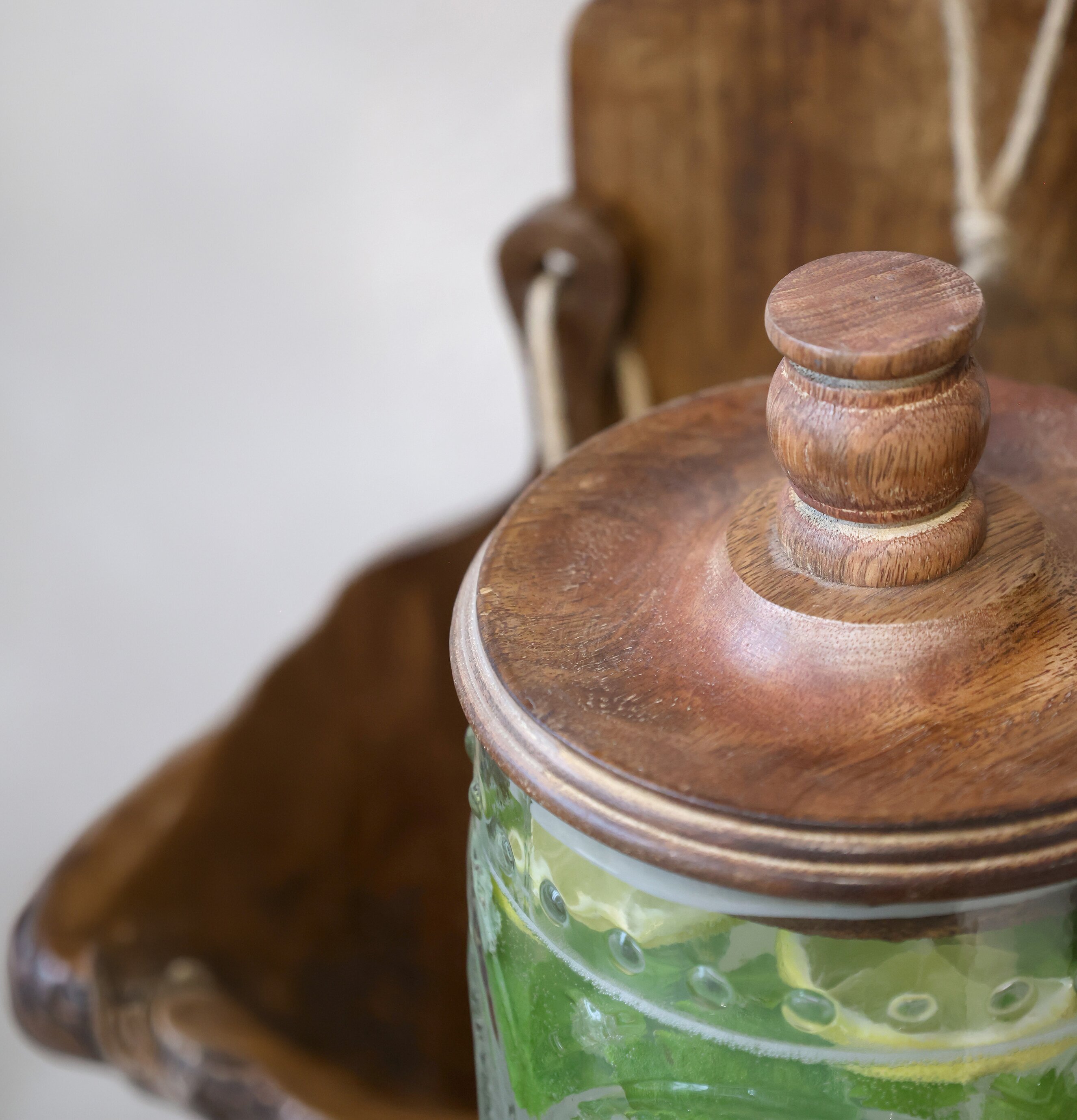 Dryckesbehållare Med Kran Chic Antique Kannor Tekannor (ej termos) Cooler tank med kran Glasburkar Vinboxar Glasflaskor