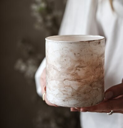 Ljuslykta Luna 10x10 cm - Majas Cottage Lyktor Endless Light Ljuslyktor