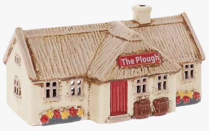 Ljuslykta Village Pottery - Croft Plough Pub Joe Davies Lyktor Endless Light Ljuslyktor