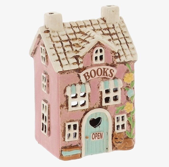 Ljuslykta Village Pottery - Book Shop Joe Davies Lyktor Endless Light Ljuslyktor