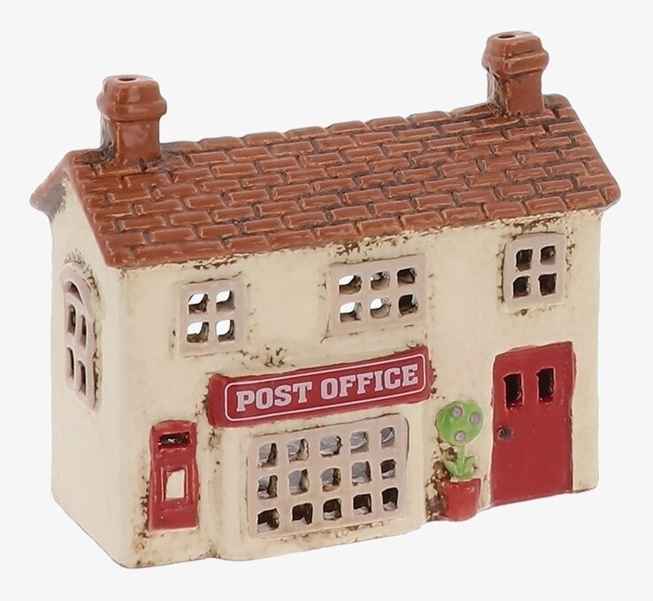 Ljuslykta Village Pottery - Post Office Joe Davies Lyktor Endless Light Ljuslyktor