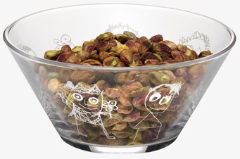 Glasskål Pure Friends 4-pack från Poul Pava med figurmönster