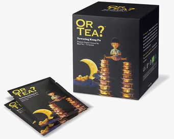 Towering Kung Fu Box/15 från Or Tea med meditativ pojke