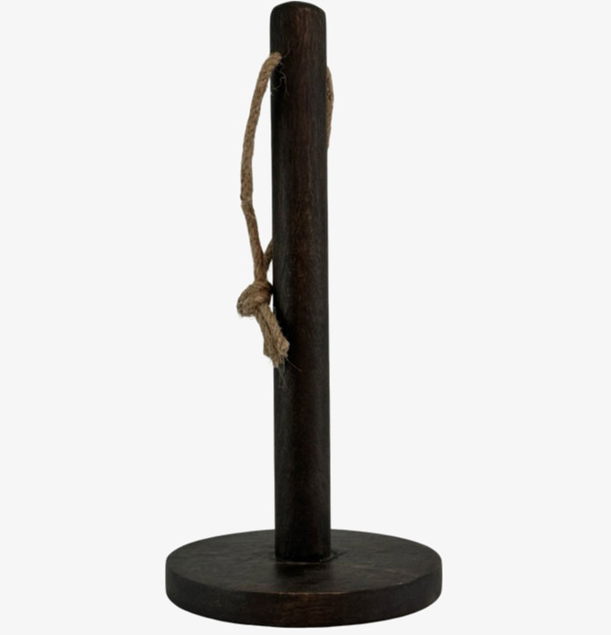 Pappershållare Svart Miljögården för hushållspapper