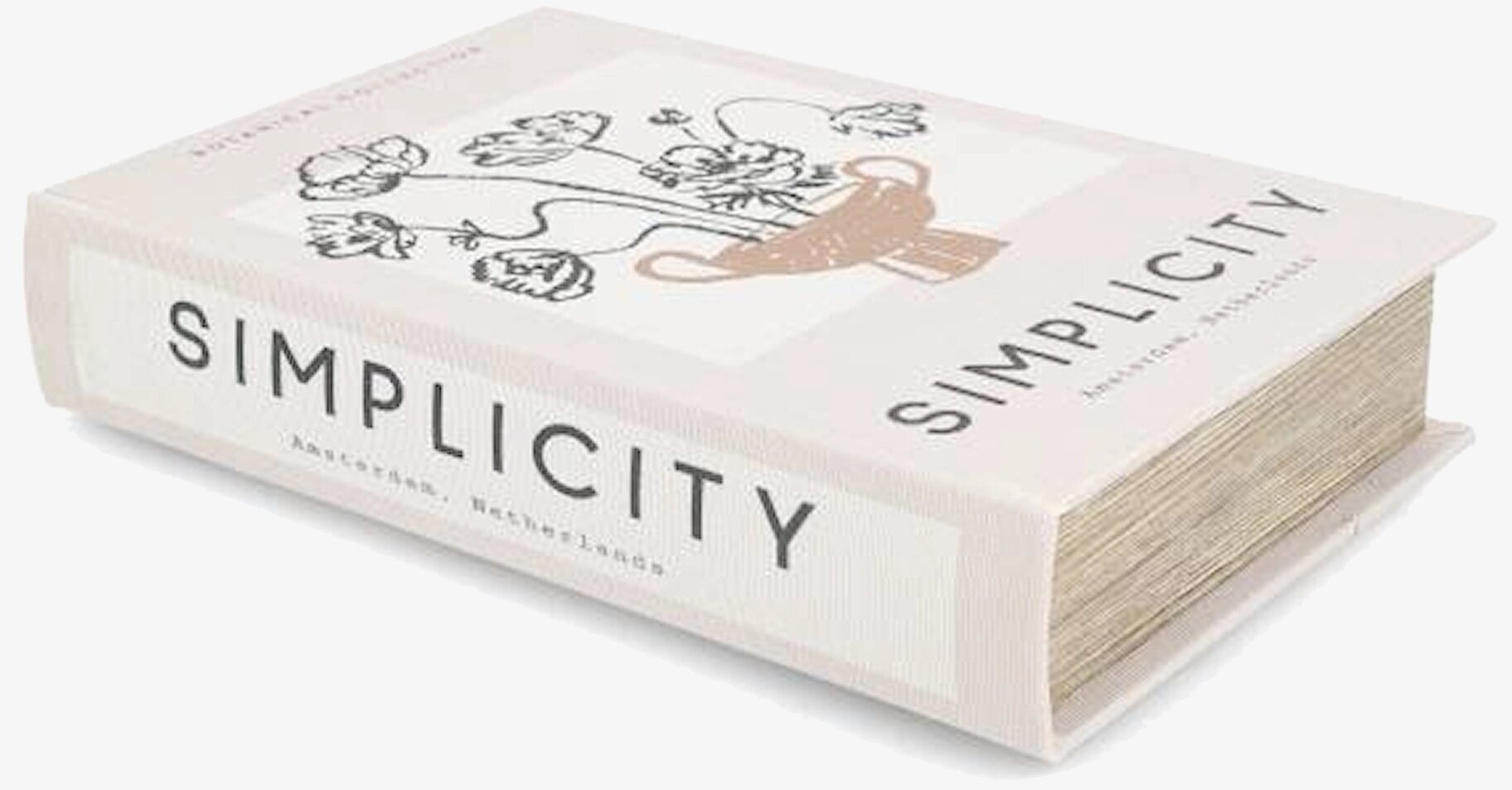 Boklåda Simplicity A Lot Decoration Förvaringslådor och korgar Boxar Förvaringsboxar Porslinsboxar Trälådor Smyckesboxar i porslin Förvaringsbrickor