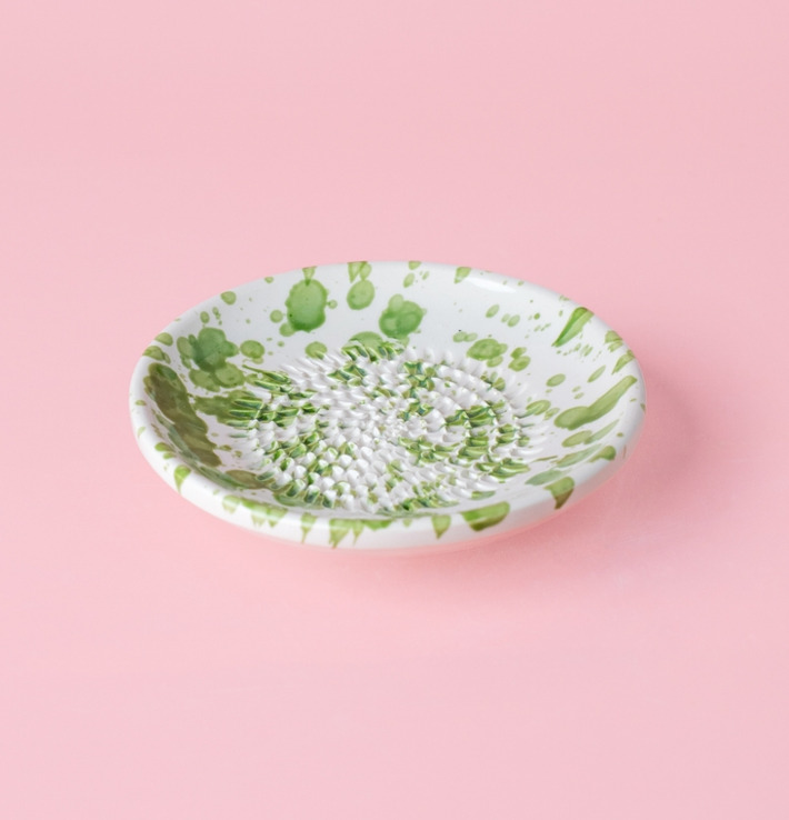 Keramisk Rivplatta Grön/Vit Tierra Cocida Rivjärn/Rivplatta rivplatta