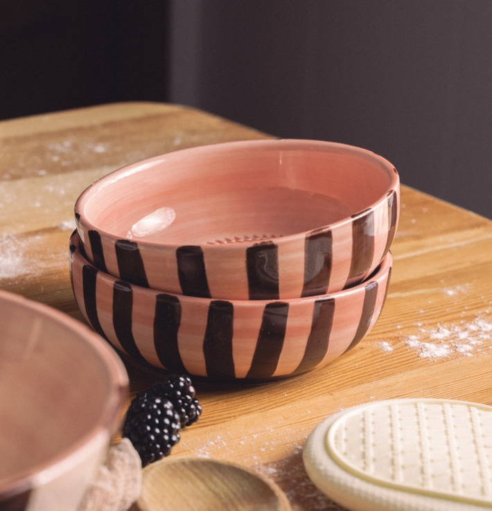 Keramisk Rivplatta/Skål Rosa Tierra Cocida Rivjärn/Rivplatta rivplatta